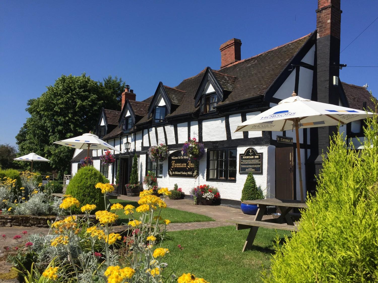 The Fountain Inn Tenbury Wells מראה חיצוני תמונה